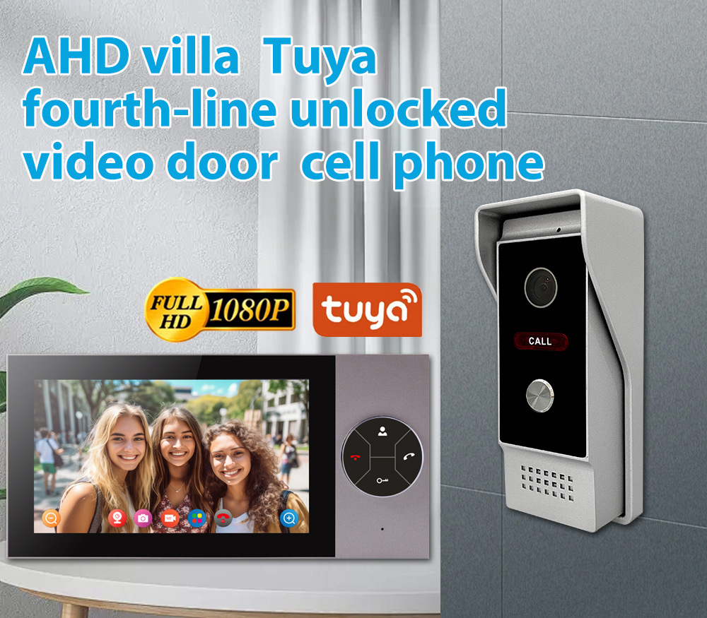 Home Security Land - 7 inç IPS Ekran Tuya Uzaktan