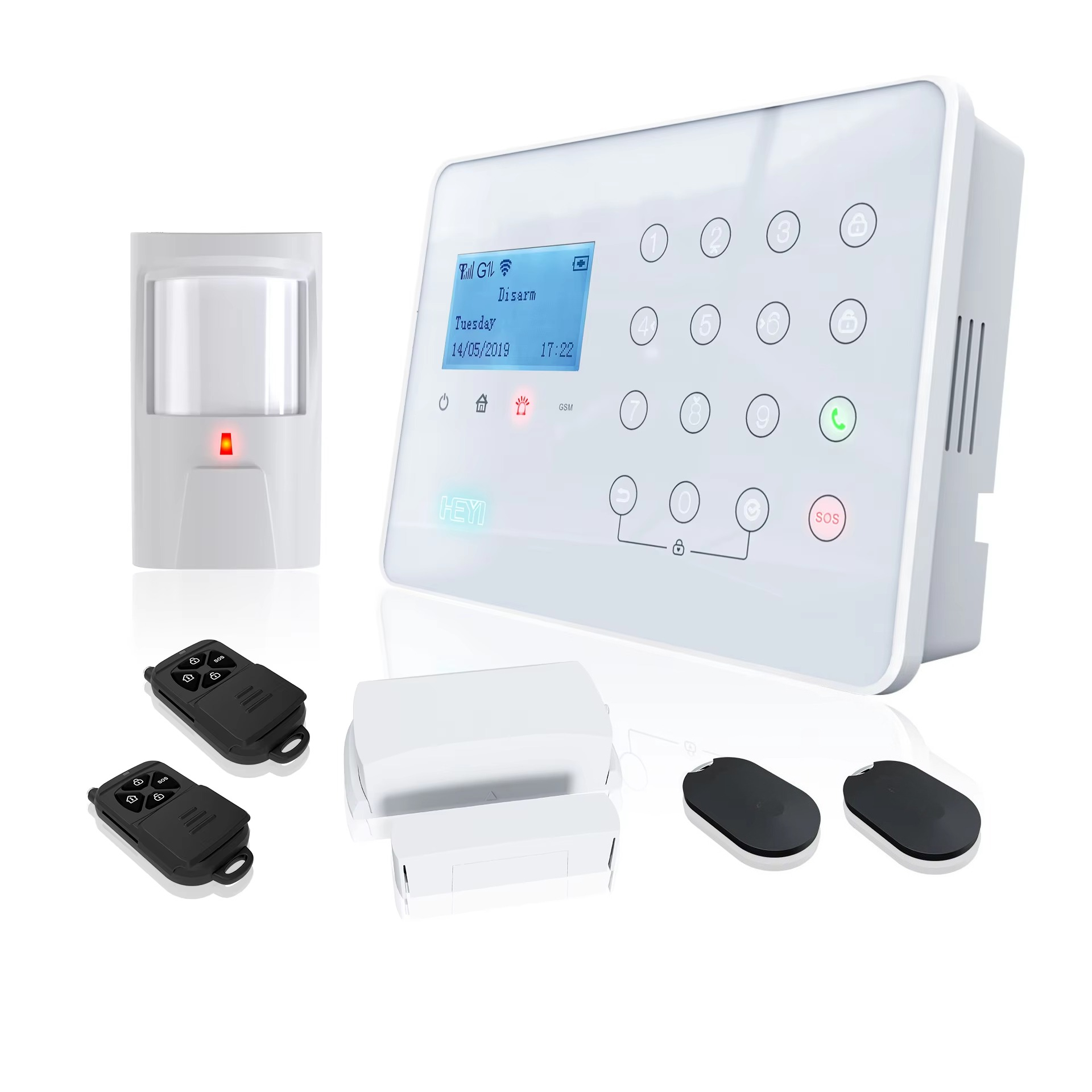 Home Security Alarm System - Alarm Sistemi Ev için Kablosuz Güvenlik