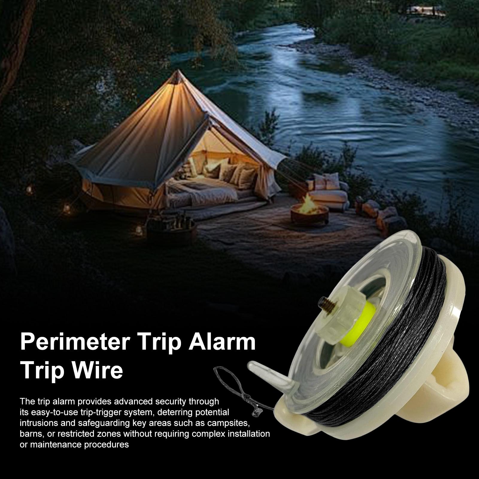82Ft Trip Wire Çevre Alarmı, Y - Home Security Land incelemesi ve fiyatı