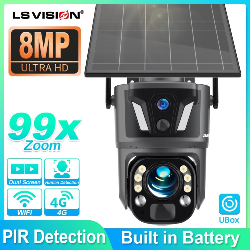 LS VISION 4K 8MP Dış Mekan Ev  - Home Security Outdoor Camera System incelemesi ve fiyatı