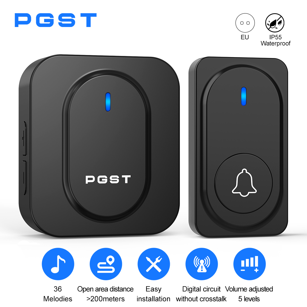 PGST Kablosuz Kapı Zili 36 Çan - Home Security Diy incelemesi ve fiyatı