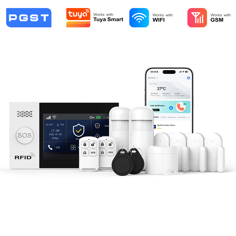 PGST 2G GSM WiFi Alarm Sistemi - Home Security Diy incelemesi ve fiyatı