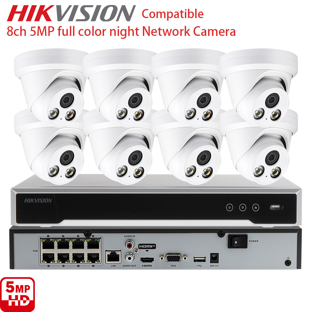 8 Kanallı NVR 2 HDD'li 8CH 5MP - Home Security System Hikvision incelemesi ve fiyatı