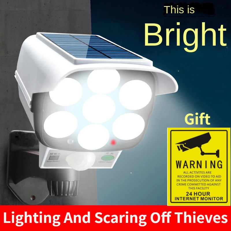 Açık Güneş Işığı Hareket Sensö - Home Security Outdoor Cameras incelemesi ve fiyatı