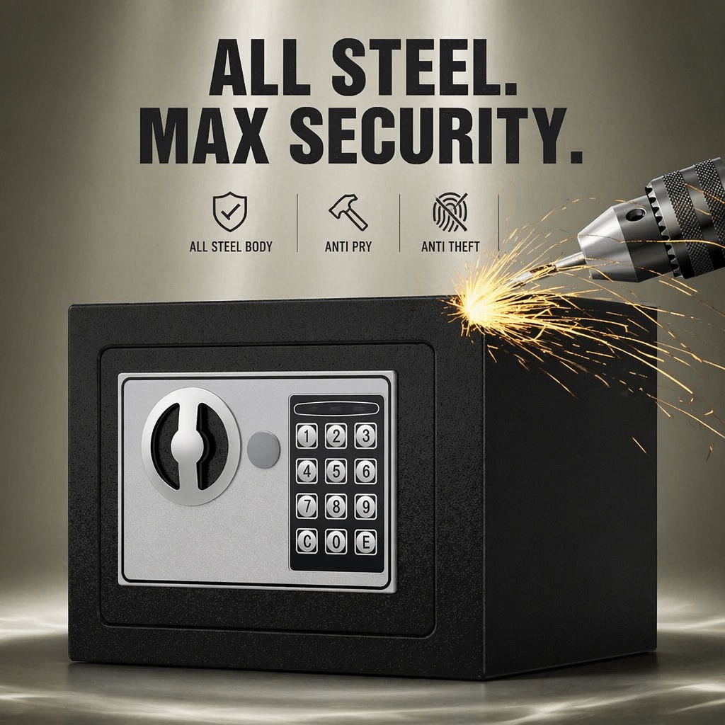 Tamamen Çelik Elektronik Dijit - Home Security Officer incelemesi ve fiyatı