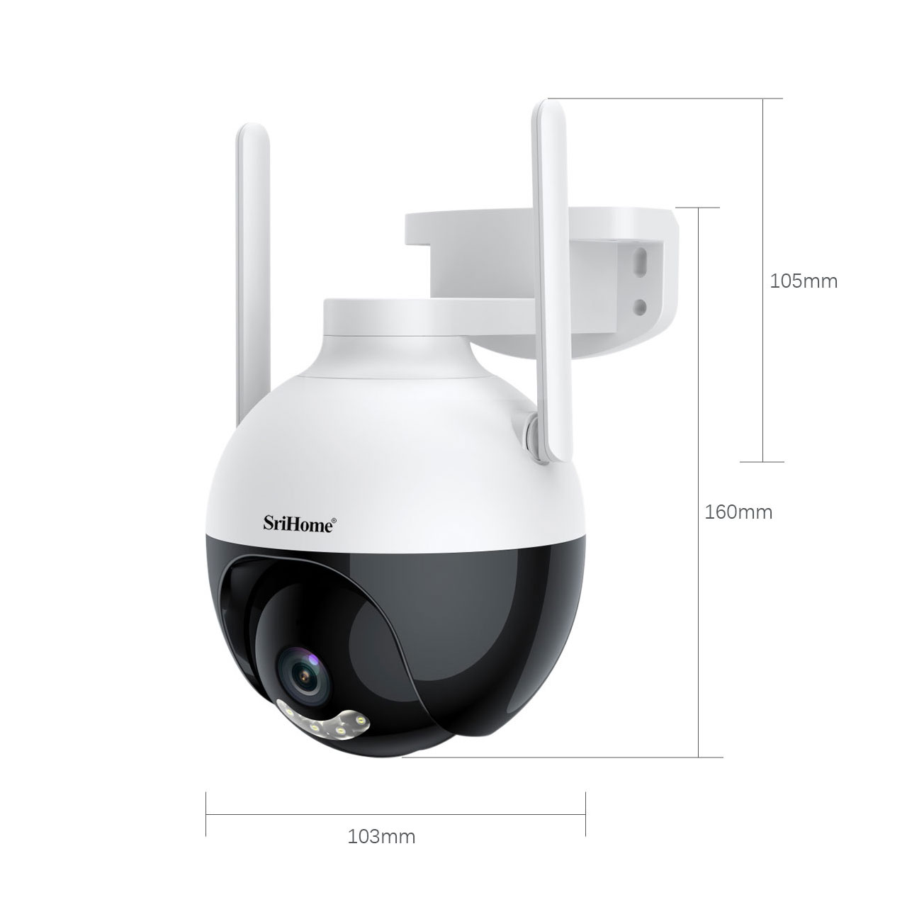 Srihome SH045 2MP 1080P Tam Re - Home Security Land incelemesi ve fiyatı