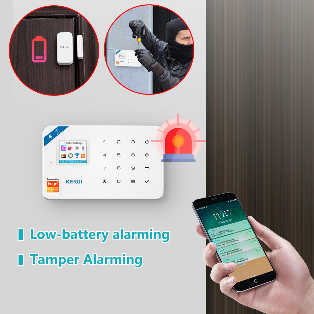 KERUI W181 Alarm Sistemi Güven - Home Security Diy incelemesi ve fiyatı