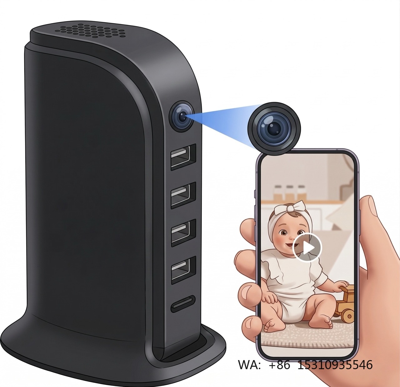 Ev Ofisi için Kompakt Wi-Fi Gü - Home Security Officer incelemesi ve fiyatı