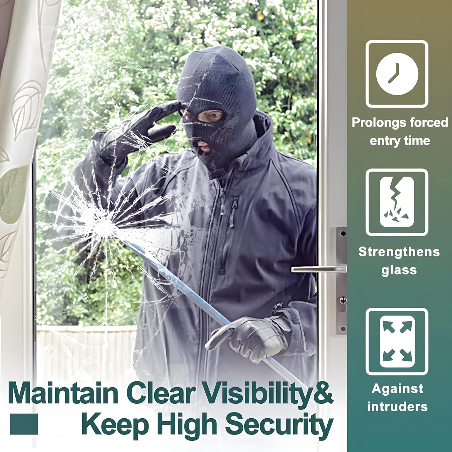 Temizle Güvenlik ve Güvenlik C - Home Security Film For Windows incelemesi ve fiyatı