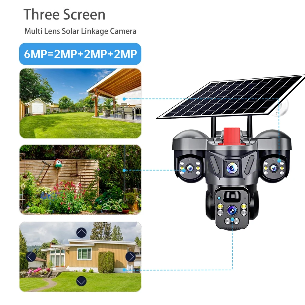 KERUI V380 Pro Açık PTZ 6MP WI - Home Security Outdoor Camera System incelemesi ve fiyatı
