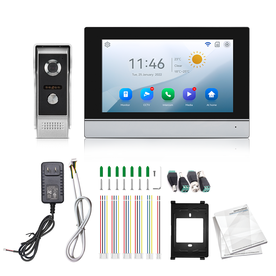 7 inç IPS Ekran 2MP Tuya Uzakt - Home Security Land incelemesi ve fiyatı